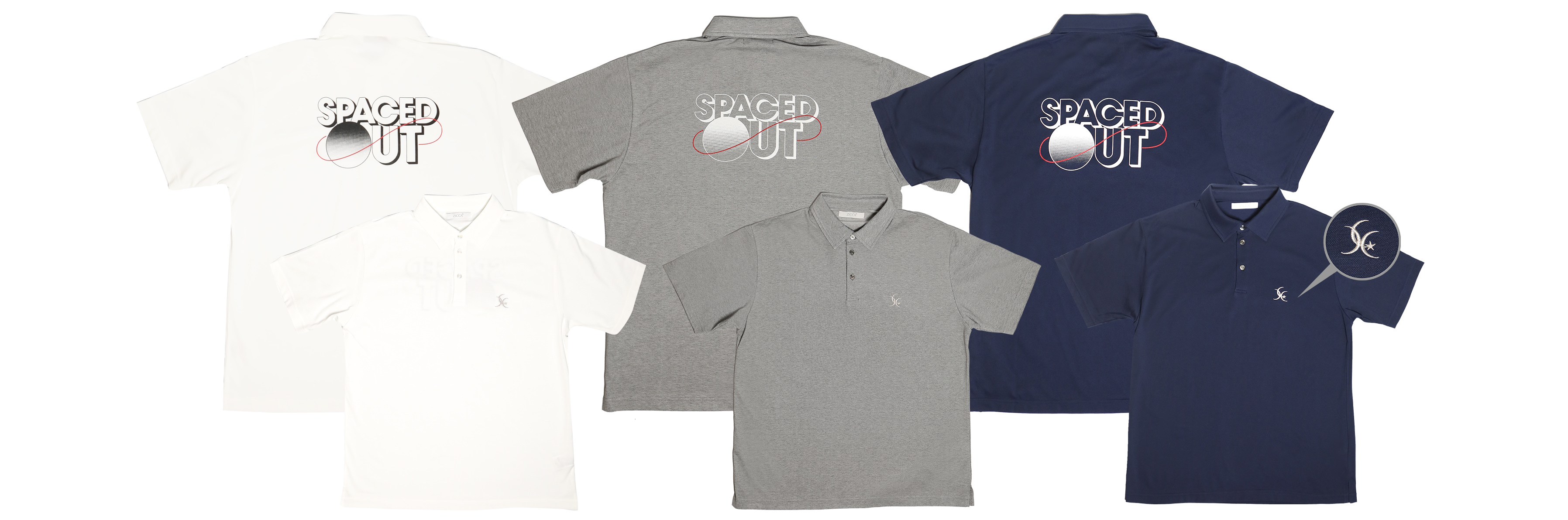 Spaced Out Polo Shirt<